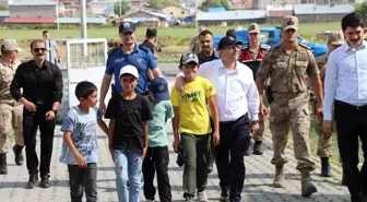 Kars Valisi Ziya Polat, Digor'da İncelemelerde Bulundu