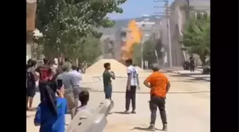 Kilis'te Doğal Gaz Borusunda Patlama: Mahallede Panik