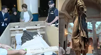 Roma İmparatoru Marcus Aurelius'un heykeli, 65 yıl sonra Türkiye'de