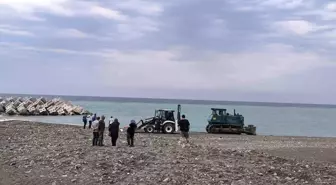Sahilde güneşlenen kadını ezen iş makinesi operatörü tutuklandı