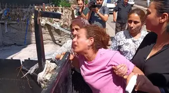 Ankara'da Sel Felaketi: Kadın ve Çocuğu Mahsur Kaldı