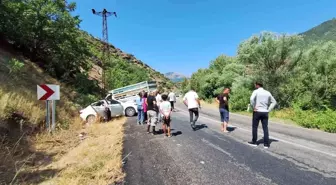 Tunceli'de Trafik Kazası: 3 Yaralı