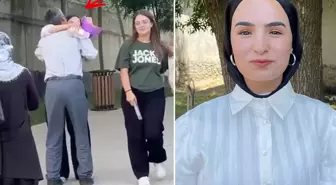 YKS çıkışında babası tarafından çiçekle karşılanan Çimen'den başarılı sonuç