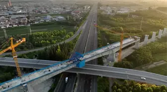 Çin'de Yüksek Hızlı Demiryolu Projesinin Önemli Aşaması Tamamlandı