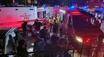 Bursa'da Kırmızı Işık İhlali Sonucu Kaza: 8 Yaralı