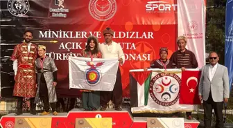Elazığlı Sporcu Buğlem Sare Deveci, Geleneksel Türk Okçulukta Türkiye 3.'sü Oldu