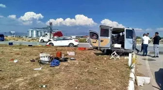 Denizli'de Kavşakta Kaza: 5 Yaralı