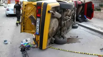 Konya'da Trafik Kazası: 3 Yaralı, 6 Araç Hasar Gördü