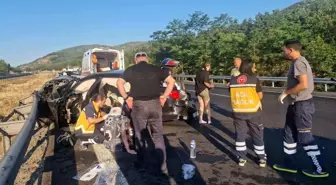 Düzce'de Trafik Kazası: 5 Yaralı
