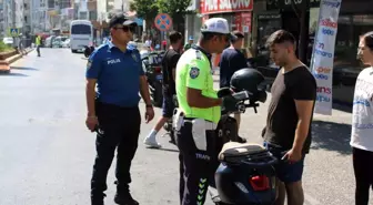 Aydın'da Motosiklet Denetimleri Devam Ediyor