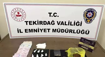 Tekirdağ'da Narkotik Operasyonu: Uyuşturucu ve Para Ele Geçirildi