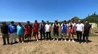 Gümüşova'da Skeet Atış Yarışması Gerçekleştirildi