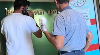 Bursa'da Bıçkıya Kaptıran Adamın Parmakları Parçalandı