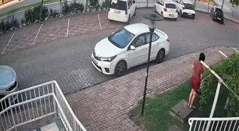 Edirne'de Hafif Ticari Araç Kazası Güvenlik Kamerasında