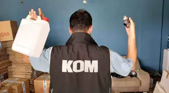 İzmir'de Sahte İçki Operasyonu: 5 Milyon TL Değerinde Etil Alkol Ele Geçirildi