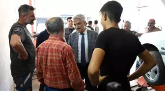 Kırıkkale Valisi Esnafı Ziyaret Etti