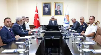 Mersin'de Güvenlik ve Asayiş Değerlendirme Toplantısı