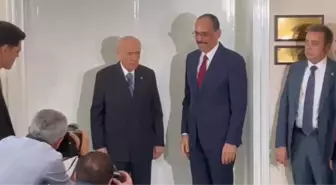 MİT Başkanı İbrahim Kalın, MHP Lideri Bahçeli'yi Ziyaret Etti
