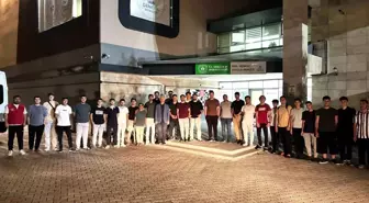 Muş'tan Rize Fındıklı Gençlik Kampı'na Uğurlama Töreni