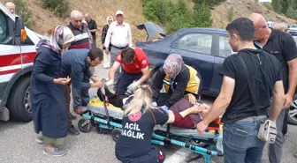 Gümüşhane'de Otomobil Kazası: 4 Yaralı
