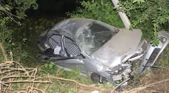 Tokat'ta Otomobilin Tarlaya Uçtuğu Kazada 6 Yaralı
