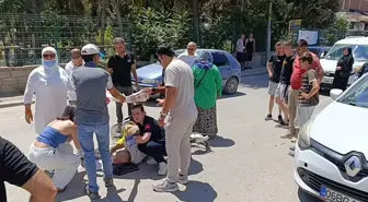 İnegöl'de Bisikletli Yaşlı Adam Yaralandı