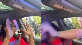 Polis, farları açık olmadığı gerekçesiyle aracın camını kırıp sürücüye yumruk attı