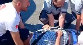 Samsun'da Trafik Kazası: Yaşlı Adam Yaralandı