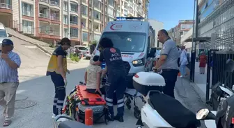 Sinop'ta Elektrikli Motosikletin Devrilmesi Sonucu Kaza