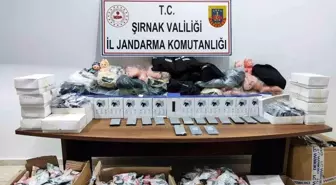 Şırnak'ta 9.9 Milyon TL Değerinde Kaçak Malzeme Ele Geçirildi