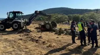 Bolu'da Traktör Devrildi, Çift Hayatını Kaybetti