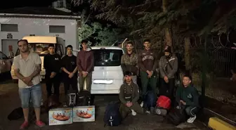 Tekirdağ'da Göçmen Kaçakçılığı Operasyonu: 8 Düzensiz Göçmen ve 1 Organizatör Yakalandı