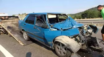 Kütahya'da Trafik Kazası: Bir Yaralı