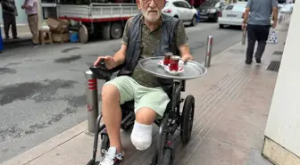 Engeline Rağmen Çaycılığı Bırakmayan Şahin Çakır: 'Yaşamak Yine de Çok Güzel'