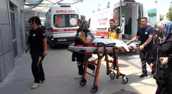 Balkondan Düşen Çocuk Hastaneye Kaldırıldı