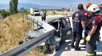 Burdur-Fethiye Kara Yolunda Trafik Kazası: Bir Yaralı