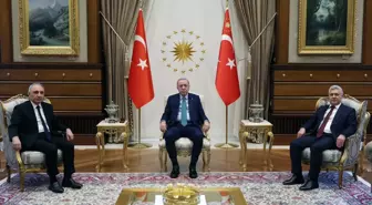 Cumhurbaşkanı Erdoğan, Azerbaycan Başsavcısı Kamran Aliyev'i Kabul Etti