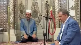Mustafa Destici Bursa'da Akşam Namazı Sonrası Haşr Suresi Okudu