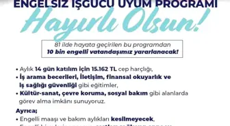 Engelsiz İş Gücü Programı Hayata Geçti