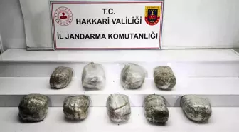 Hakkari'de Jandarmadan Uyuşturucu Operasyonu: 14 Kilogram Skunk Ele Geçirildi