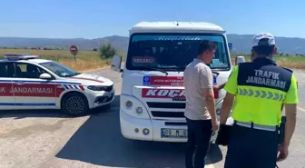 Aydın'da Yolcu Minibüslerine Denetim