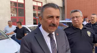 Vali Hacıbektaşoğlu Hastanedeki İşçileri Ziyaret Etti