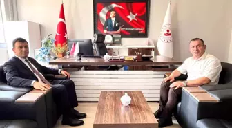 Patnos Kaymakamı Dertlioğlu'ndan Kurum Ziyaretleri