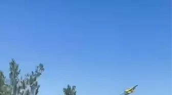 Gençler Yangına Karşı Mahallede Nöbet Tutuyor