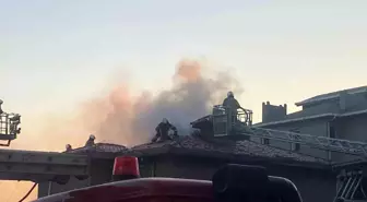 Üsküdar'da Mangal Yangını: Çatı Kullanılamaz Hale Geldi