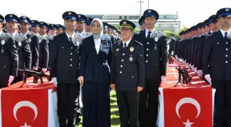 Afyonkarahisar'da 225 Polis Adayı Mezun Oldu