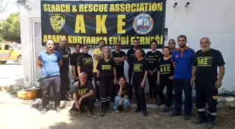 AFAD'dan Kuşadası Arama Kurtarma Ekibine Enkaz Eğitimi