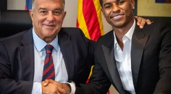 Barcelona, Marcus Rashford'u Kiralık Olarak Kattı