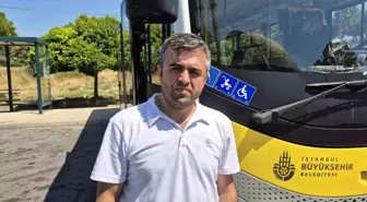 İETT Şoförü Saadettin Okat, Fenalaşan Yolcusunu Hastaneye Yetiştirdi