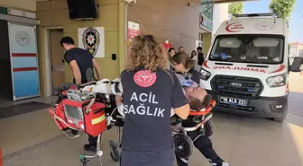 İnegöl'de Fabrika Çatısından Düşen İşçi Ağır Yaralandı
